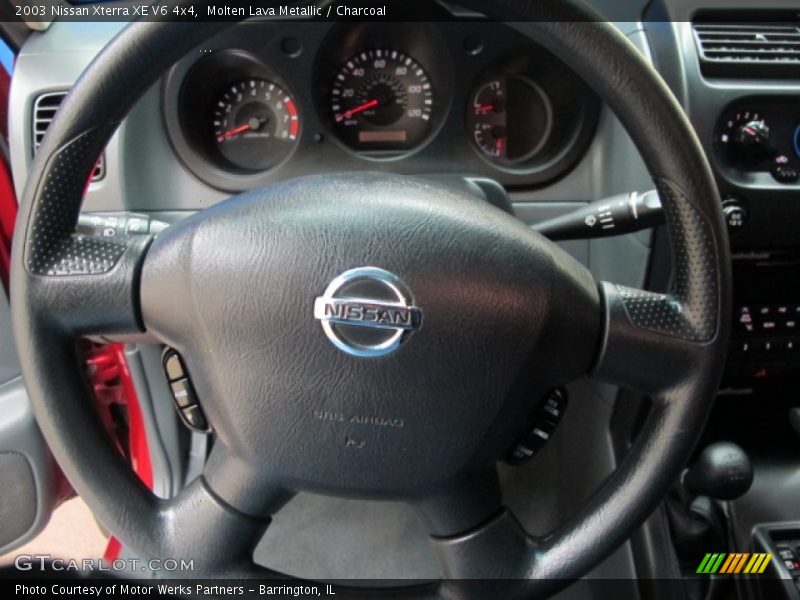 Molten Lava Metallic / Charcoal 2003 Nissan Xterra XE V6 4x4