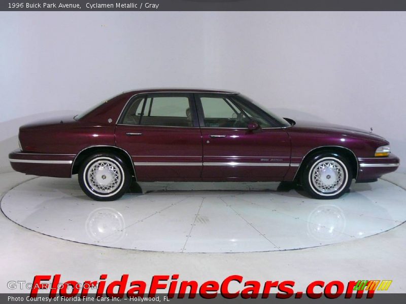 Cyclamen Metallic / Gray 1996 Buick Park Avenue