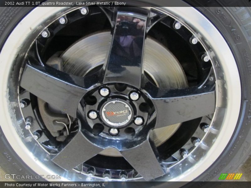 Custom Wheels of 2002 TT 1.8T quattro Roadster