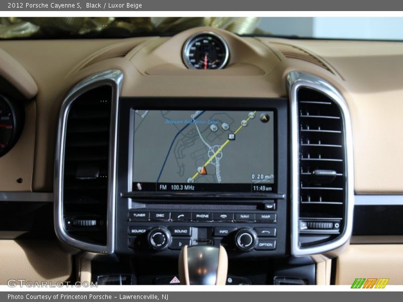 Navigation of 2012 Cayenne S