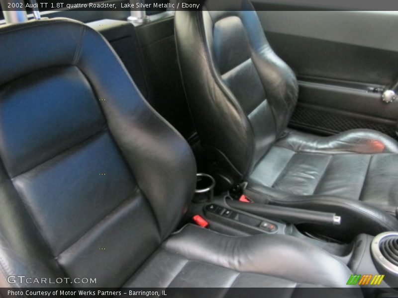 Lake Silver Metallic / Ebony 2002 Audi TT 1.8T quattro Roadster