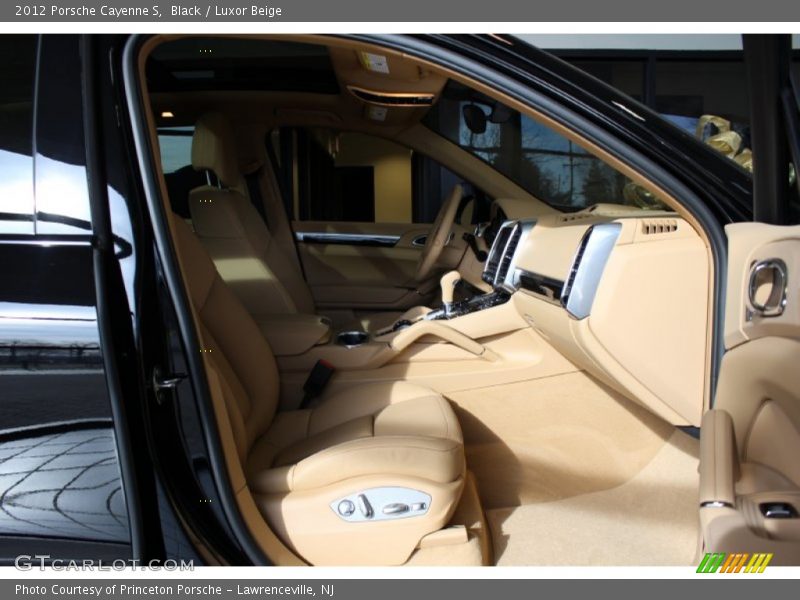 Black / Luxor Beige 2012 Porsche Cayenne S