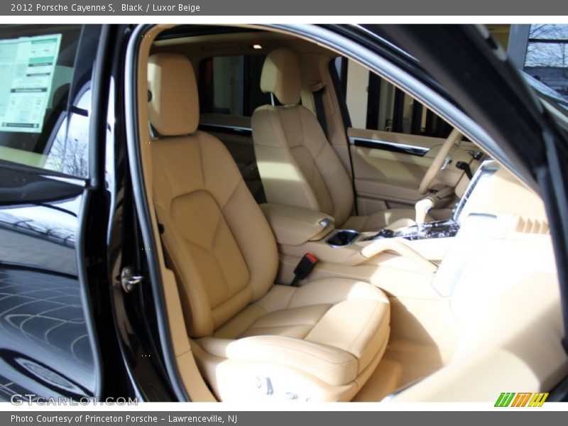 Black / Luxor Beige 2012 Porsche Cayenne S