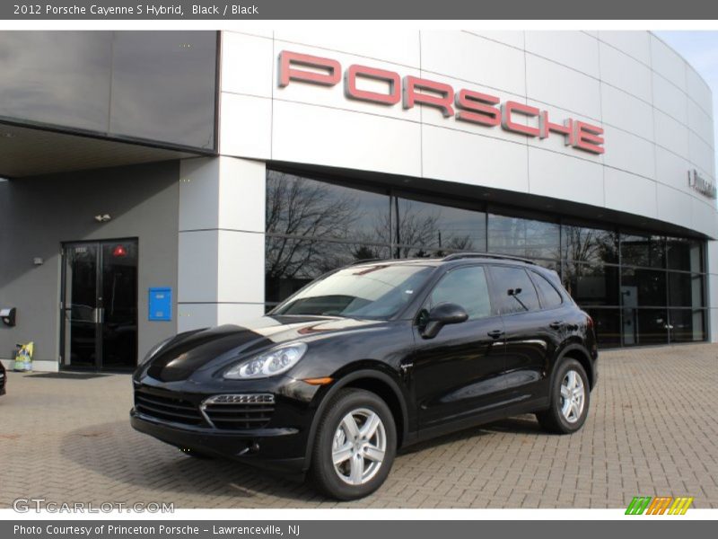 Black / Black 2012 Porsche Cayenne S Hybrid