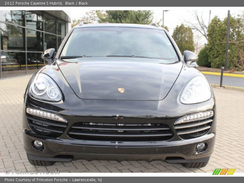 Black / Black 2012 Porsche Cayenne S Hybrid