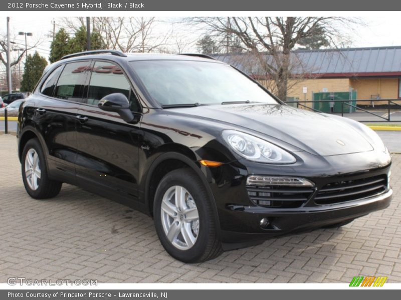 Black / Black 2012 Porsche Cayenne S Hybrid