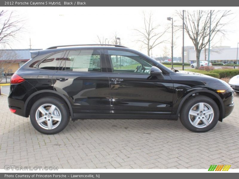 Black / Black 2012 Porsche Cayenne S Hybrid