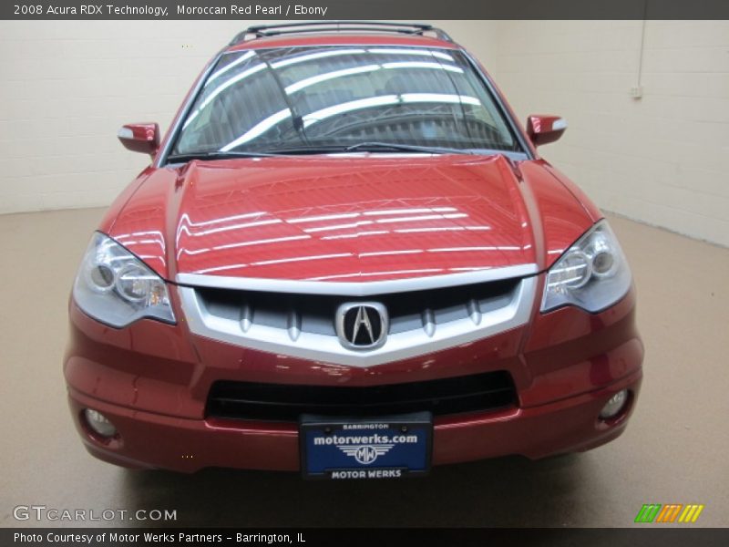 Moroccan Red Pearl / Ebony 2008 Acura RDX Technology
