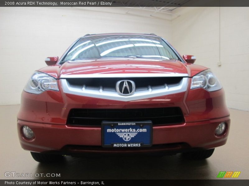 Moroccan Red Pearl / Ebony 2008 Acura RDX Technology