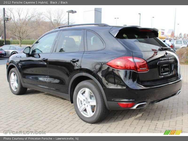 Black / Black 2012 Porsche Cayenne S Hybrid
