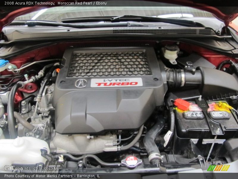 Moroccan Red Pearl / Ebony 2008 Acura RDX Technology