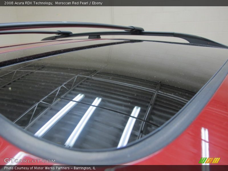 Moroccan Red Pearl / Ebony 2008 Acura RDX Technology
