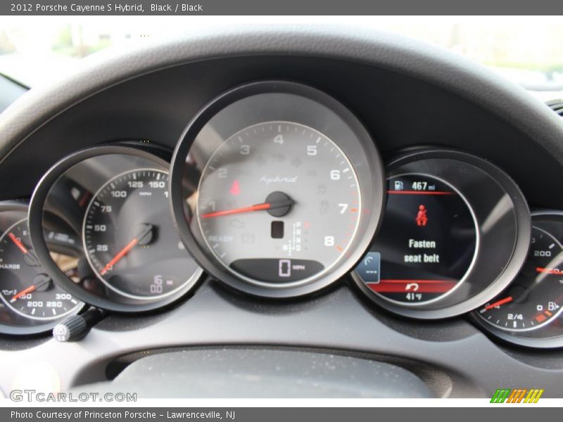  2012 Cayenne S Hybrid S Hybrid Gauges
