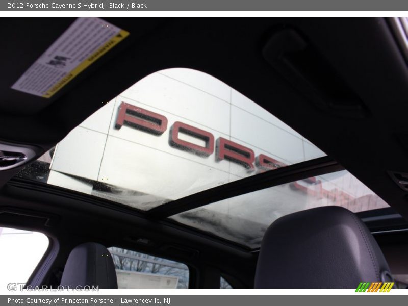 Black / Black 2012 Porsche Cayenne S Hybrid