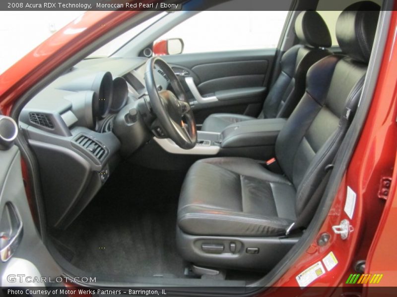 Moroccan Red Pearl / Ebony 2008 Acura RDX Technology
