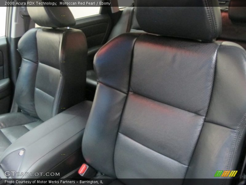 Moroccan Red Pearl / Ebony 2008 Acura RDX Technology