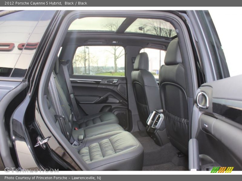  2012 Cayenne S Hybrid Black Interior