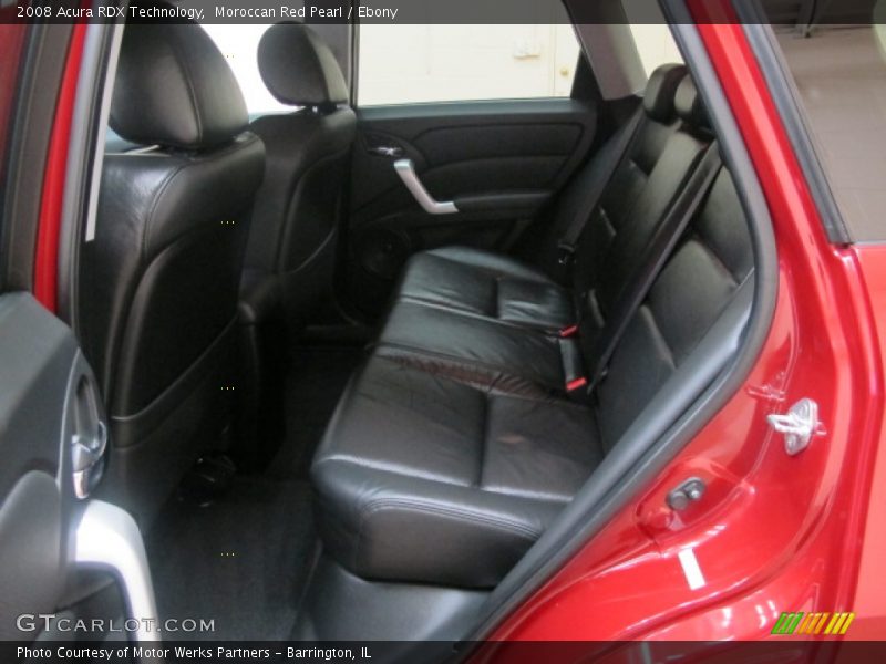 Moroccan Red Pearl / Ebony 2008 Acura RDX Technology