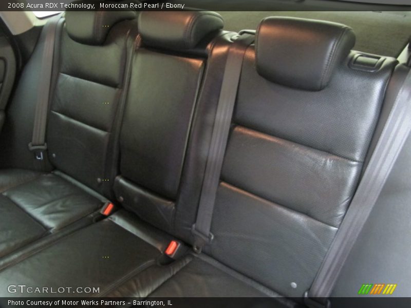 Moroccan Red Pearl / Ebony 2008 Acura RDX Technology