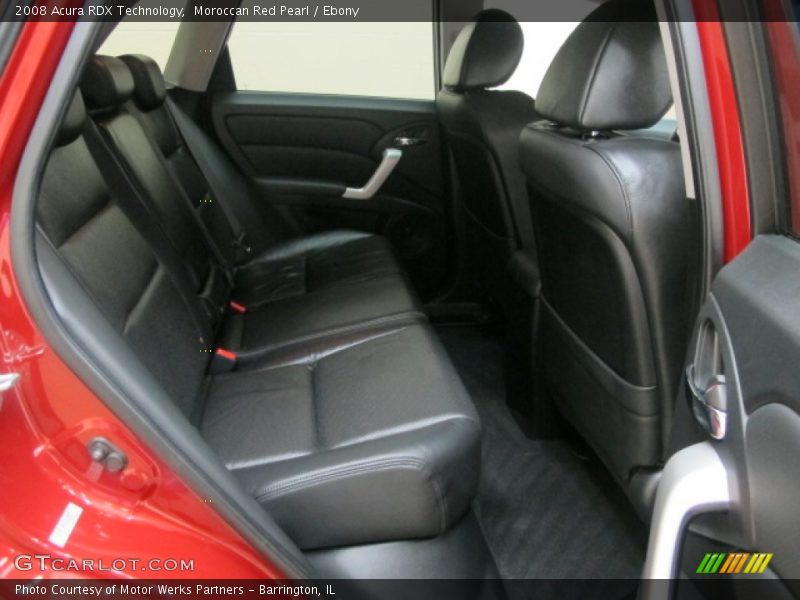 Moroccan Red Pearl / Ebony 2008 Acura RDX Technology