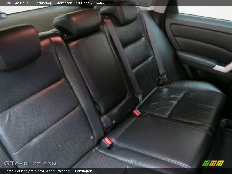 Moroccan Red Pearl / Ebony 2008 Acura RDX Technology