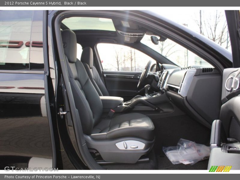Black / Black 2012 Porsche Cayenne S Hybrid