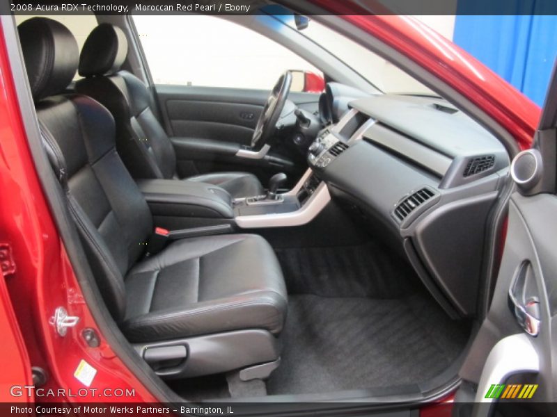 Moroccan Red Pearl / Ebony 2008 Acura RDX Technology