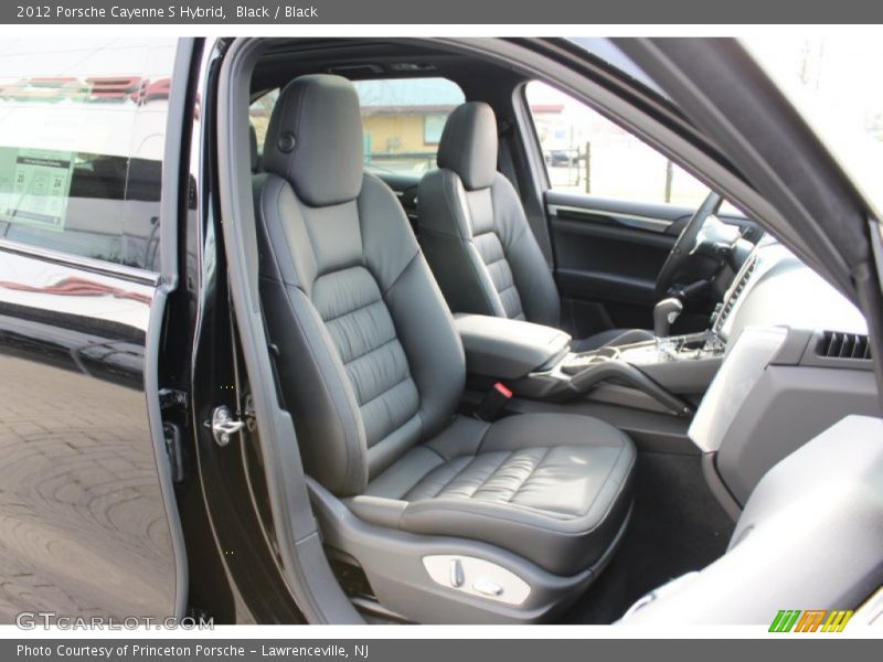 2012 Cayenne S Hybrid Black Interior