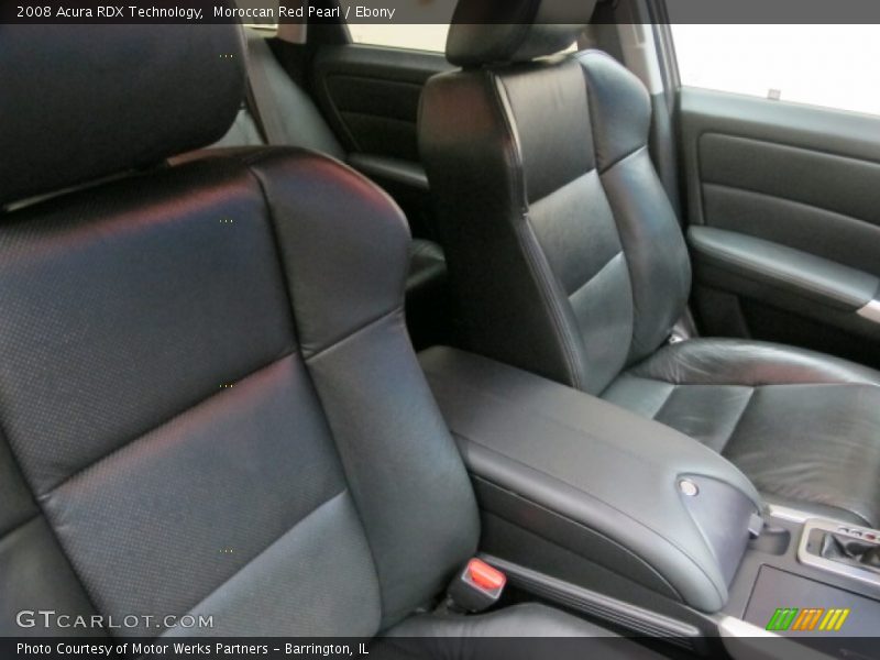Moroccan Red Pearl / Ebony 2008 Acura RDX Technology