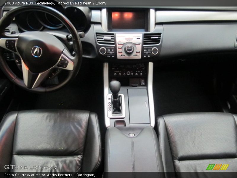 Moroccan Red Pearl / Ebony 2008 Acura RDX Technology