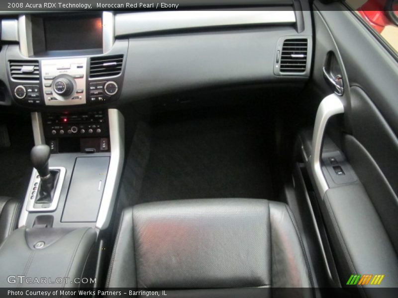 Moroccan Red Pearl / Ebony 2008 Acura RDX Technology