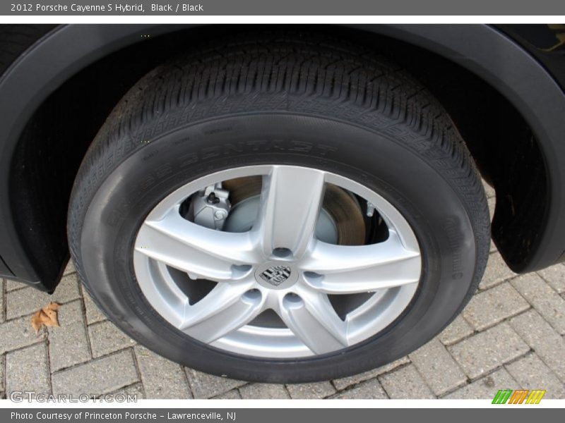 Black / Black 2012 Porsche Cayenne S Hybrid