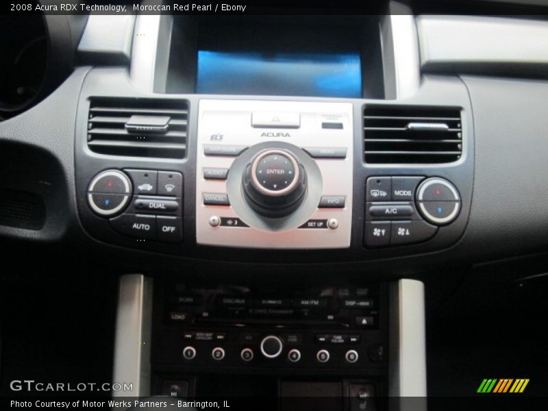 Moroccan Red Pearl / Ebony 2008 Acura RDX Technology