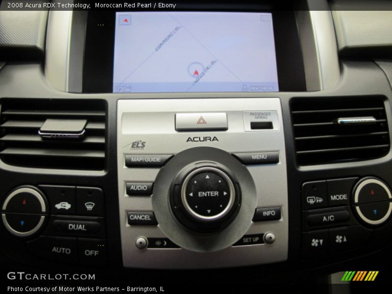 Moroccan Red Pearl / Ebony 2008 Acura RDX Technology