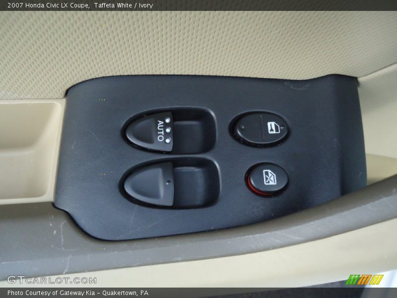 Taffeta White / Ivory 2007 Honda Civic LX Coupe