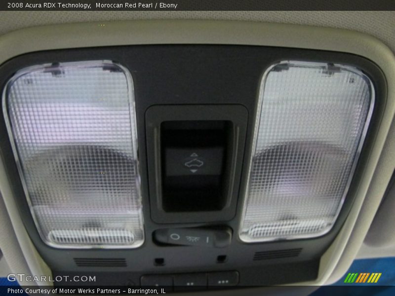 Moroccan Red Pearl / Ebony 2008 Acura RDX Technology