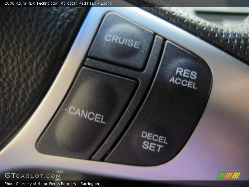 Moroccan Red Pearl / Ebony 2008 Acura RDX Technology