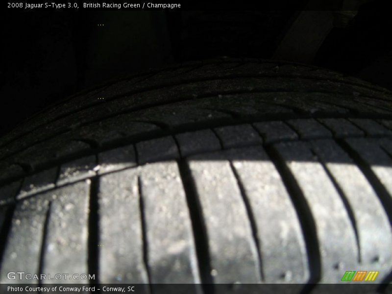 British Racing Green / Champagne 2008 Jaguar S-Type 3.0