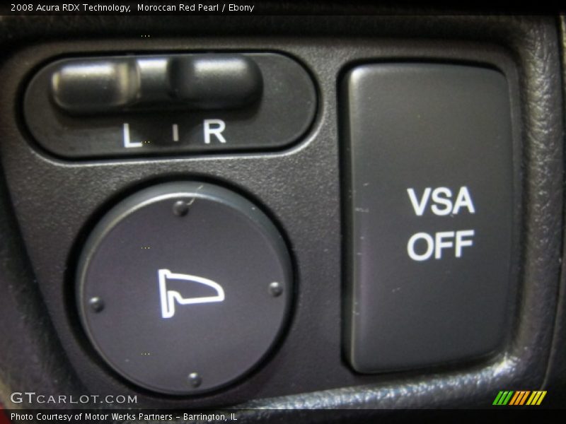 Moroccan Red Pearl / Ebony 2008 Acura RDX Technology