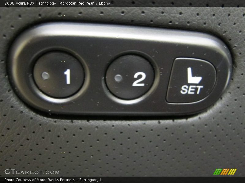Moroccan Red Pearl / Ebony 2008 Acura RDX Technology