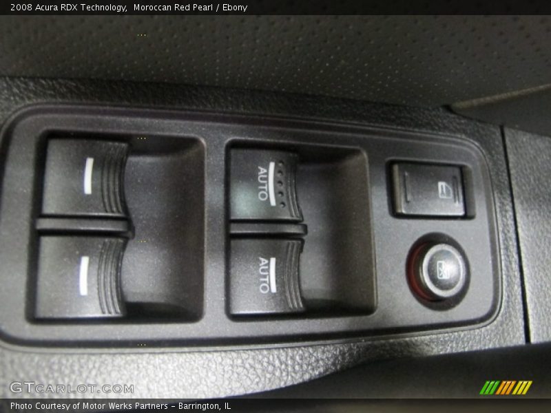 Moroccan Red Pearl / Ebony 2008 Acura RDX Technology