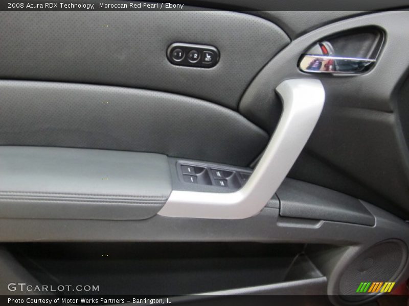 Moroccan Red Pearl / Ebony 2008 Acura RDX Technology