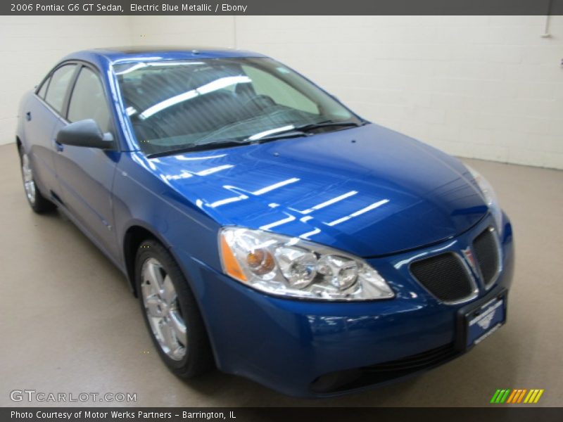 Electric Blue Metallic / Ebony 2006 Pontiac G6 GT Sedan