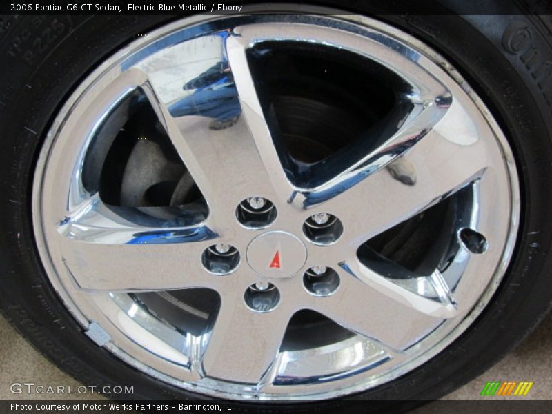 Electric Blue Metallic / Ebony 2006 Pontiac G6 GT Sedan