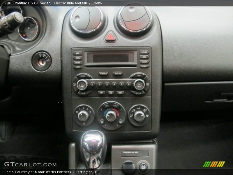 Electric Blue Metallic / Ebony 2006 Pontiac G6 GT Sedan