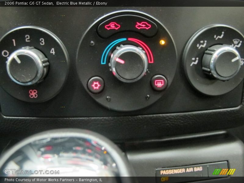 Electric Blue Metallic / Ebony 2006 Pontiac G6 GT Sedan