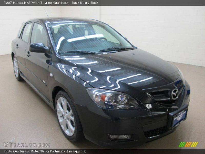 Black Mica / Black 2007 Mazda MAZDA3 s Touring Hatchback
