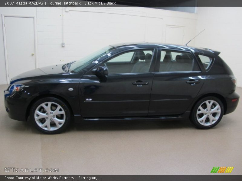 Black Mica / Black 2007 Mazda MAZDA3 s Touring Hatchback