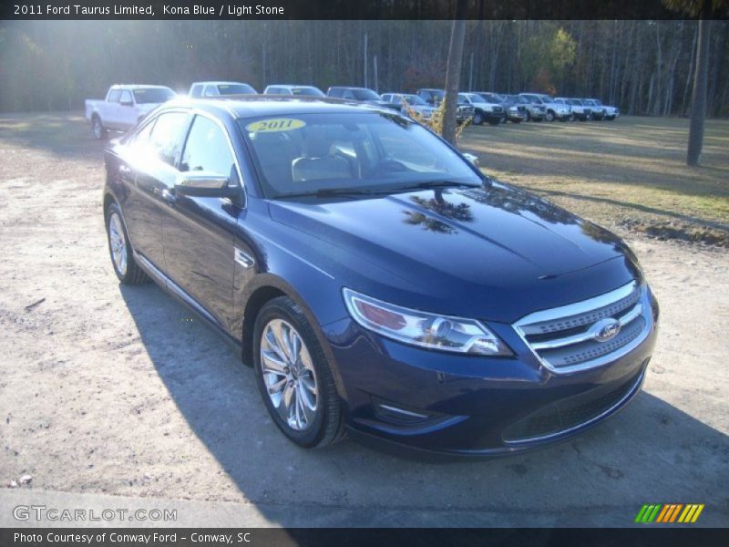 Kona Blue / Light Stone 2011 Ford Taurus Limited