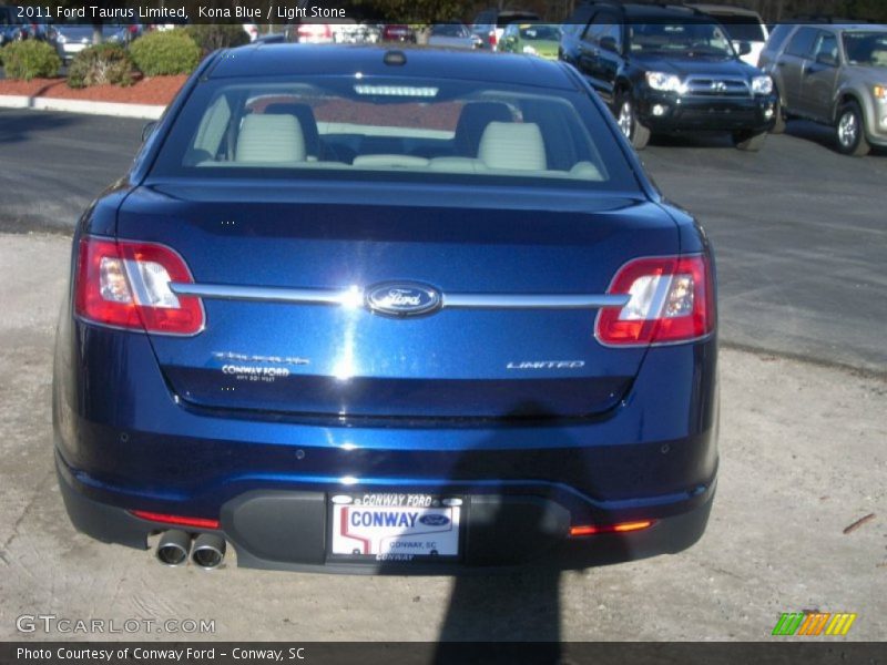 Kona Blue / Light Stone 2011 Ford Taurus Limited